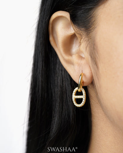 Vega 18K Gold Plated Earrings