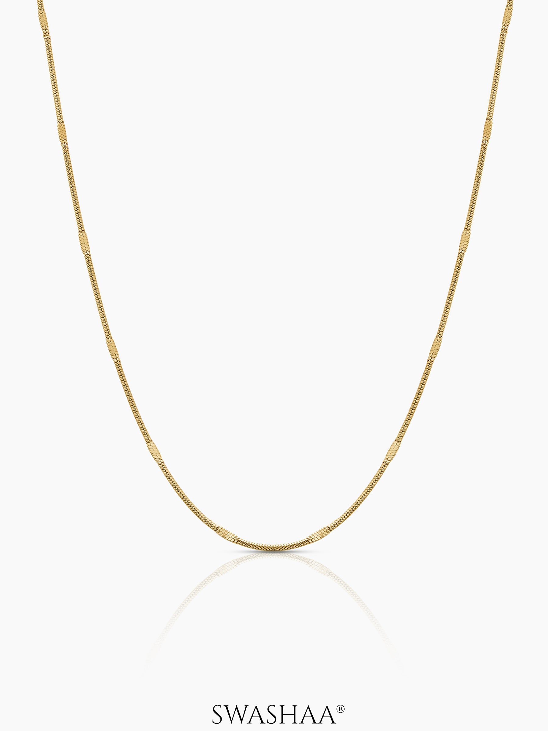 Vela Women's Chain 18K Gold Plated