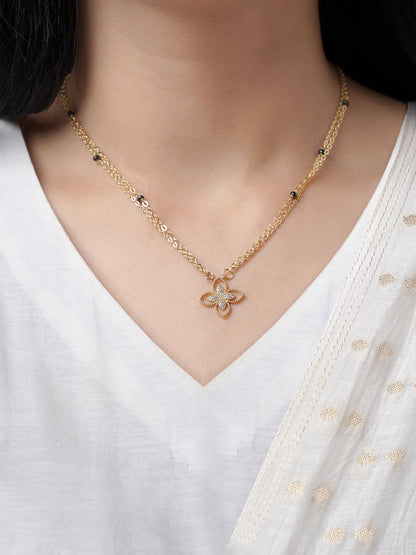 Verona 14K Gold Plated Mangalsutra