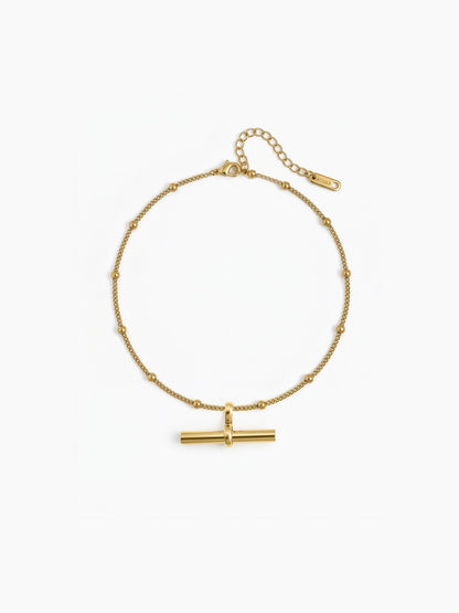 Viona Bar Women's Anklet 18K Gold Plated