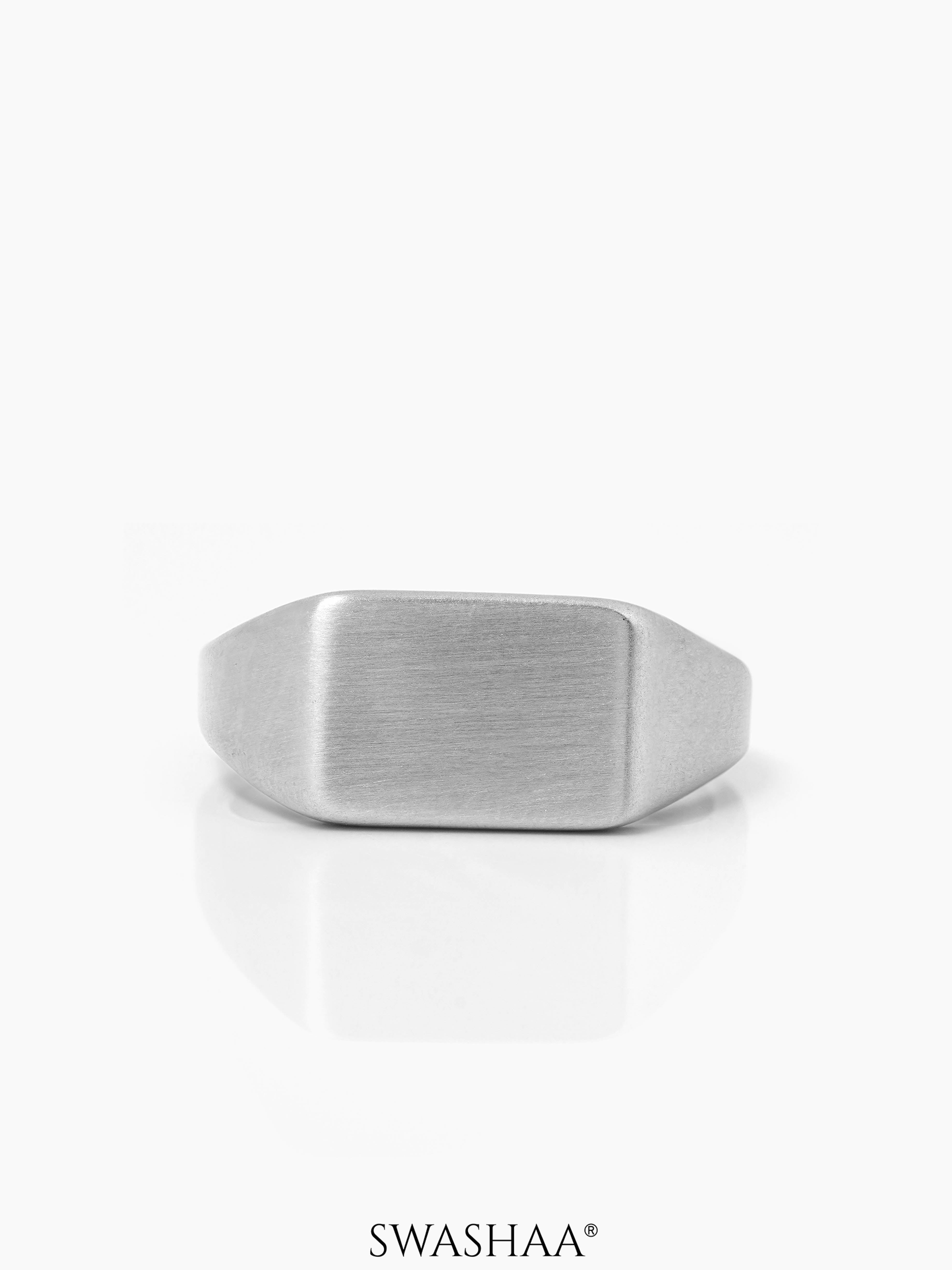 Vorn Matte Signet Men's Ring