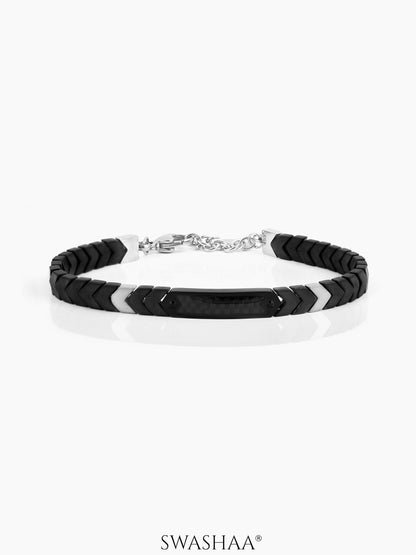 Warsaw Men's Bracelet Black