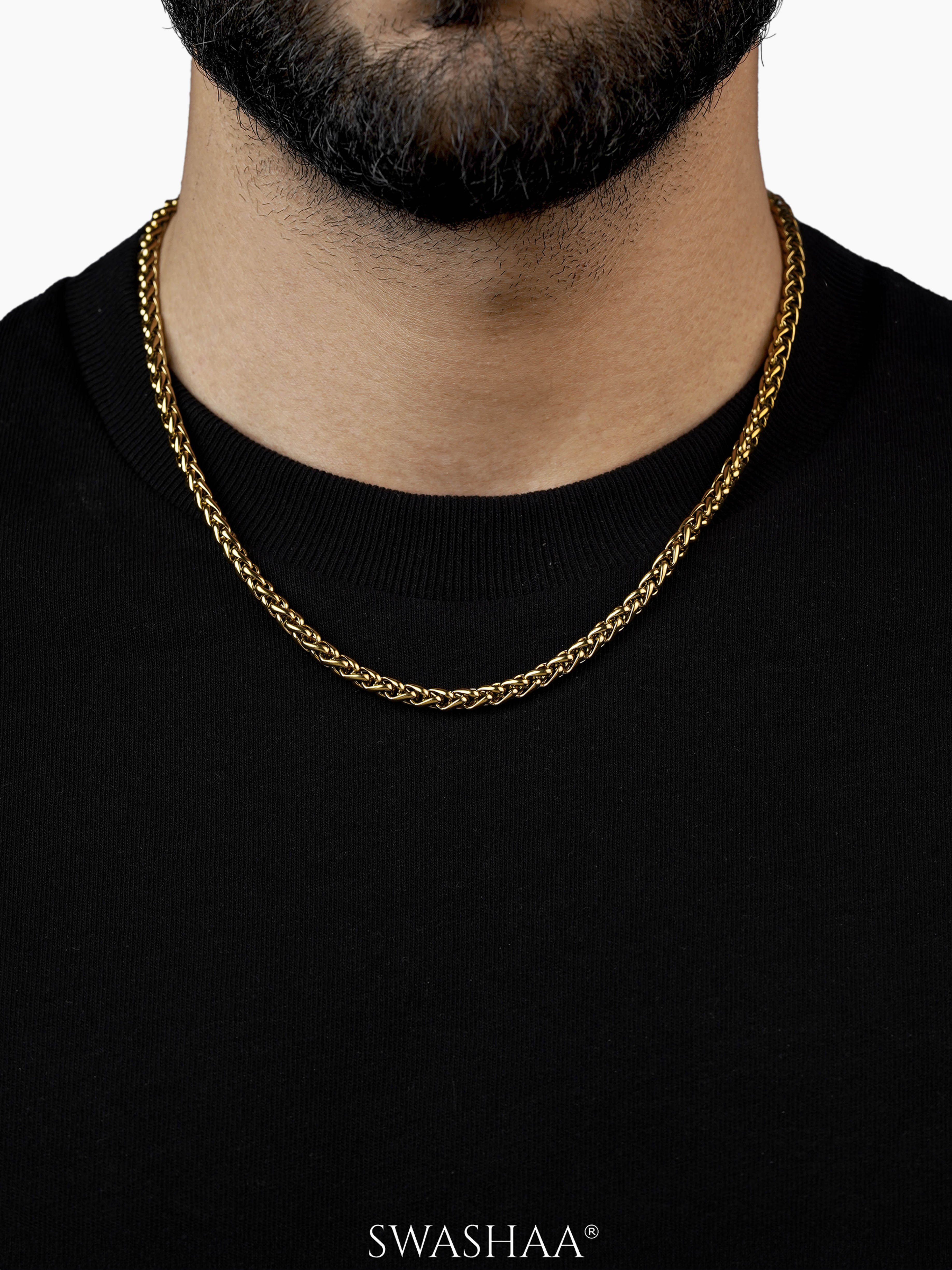 Wheat 5 MM Men's Chain