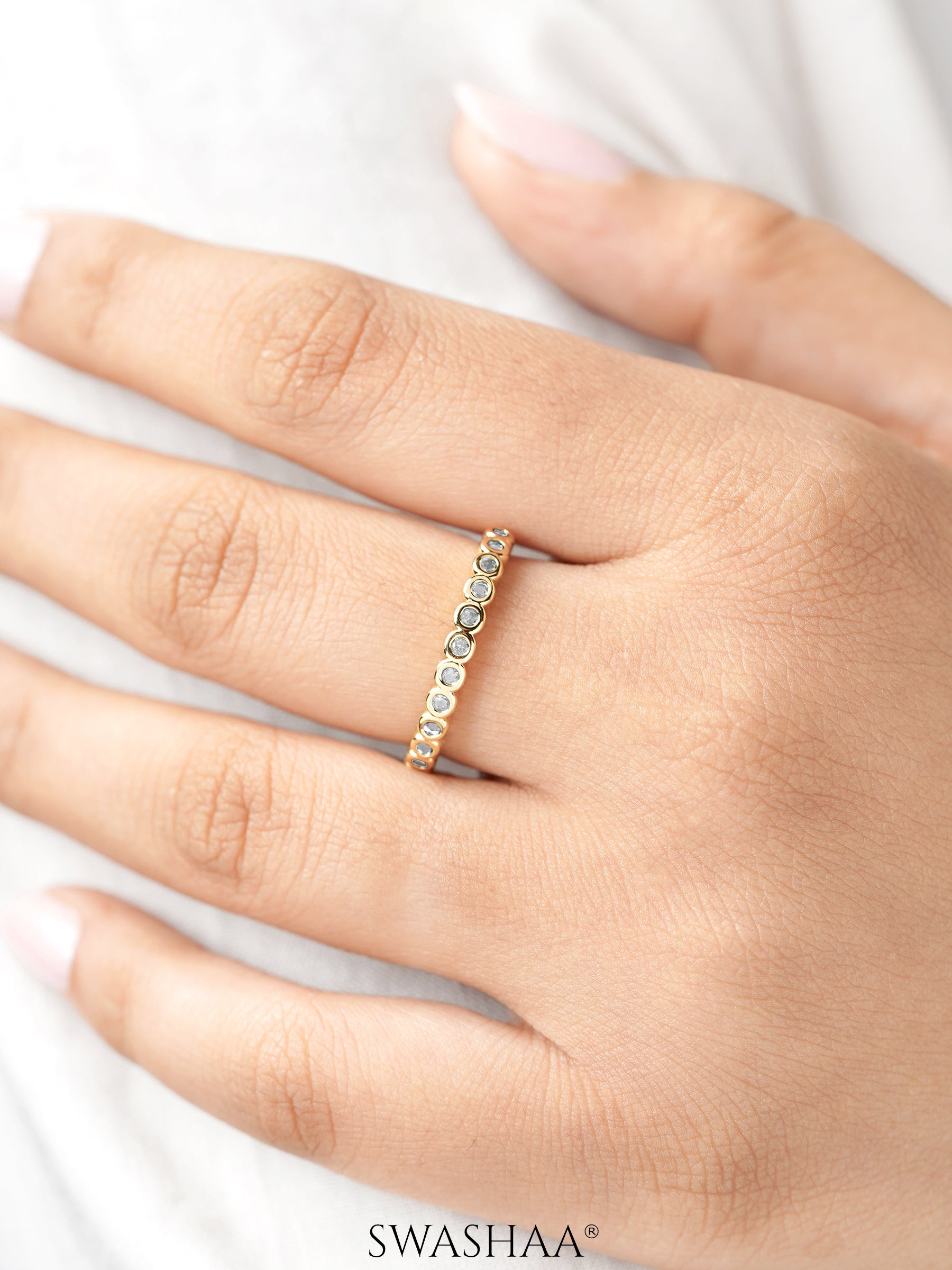 Wisha Band 18K Gold Plated Ring