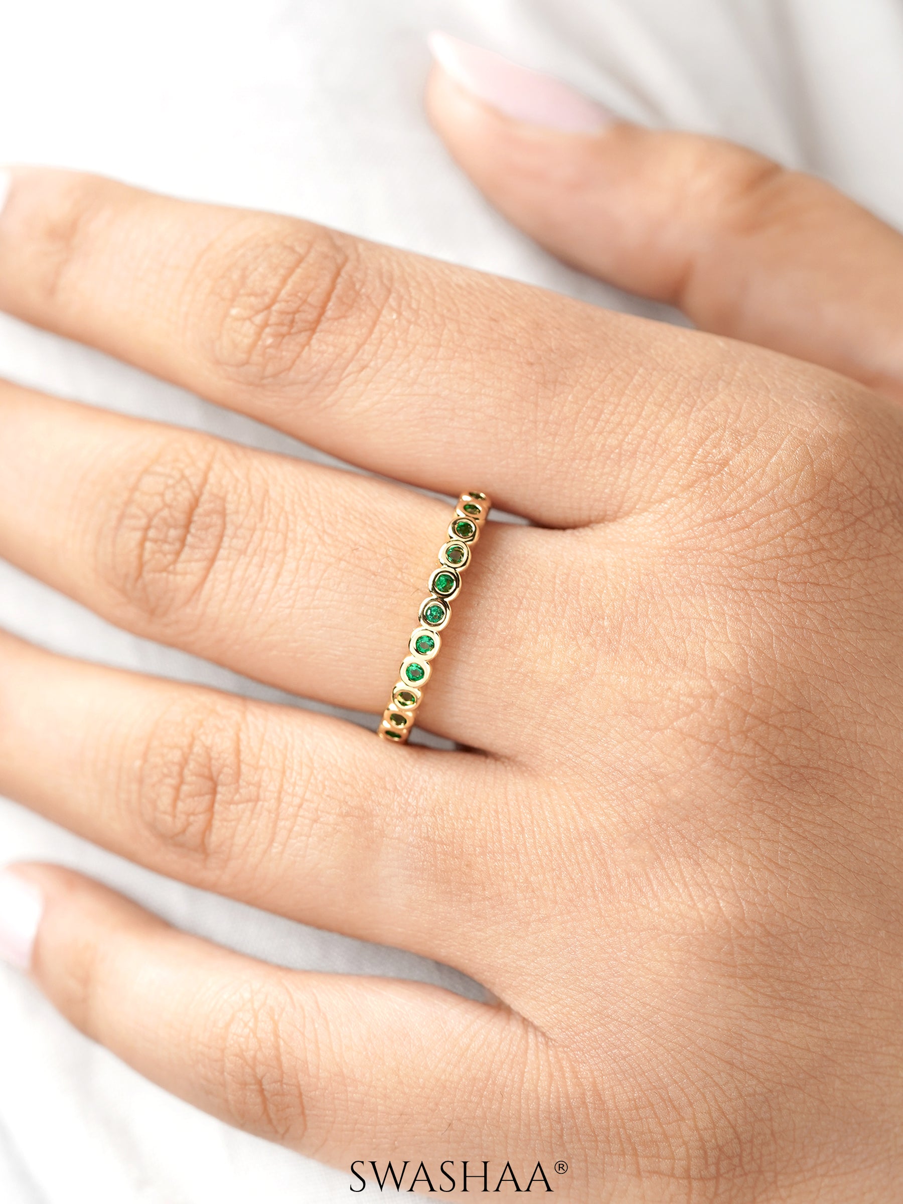 Wisha Band 18K Gold Plated Ring