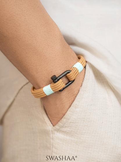 Xyler Lagoon Edge Men's Rope Bracelet