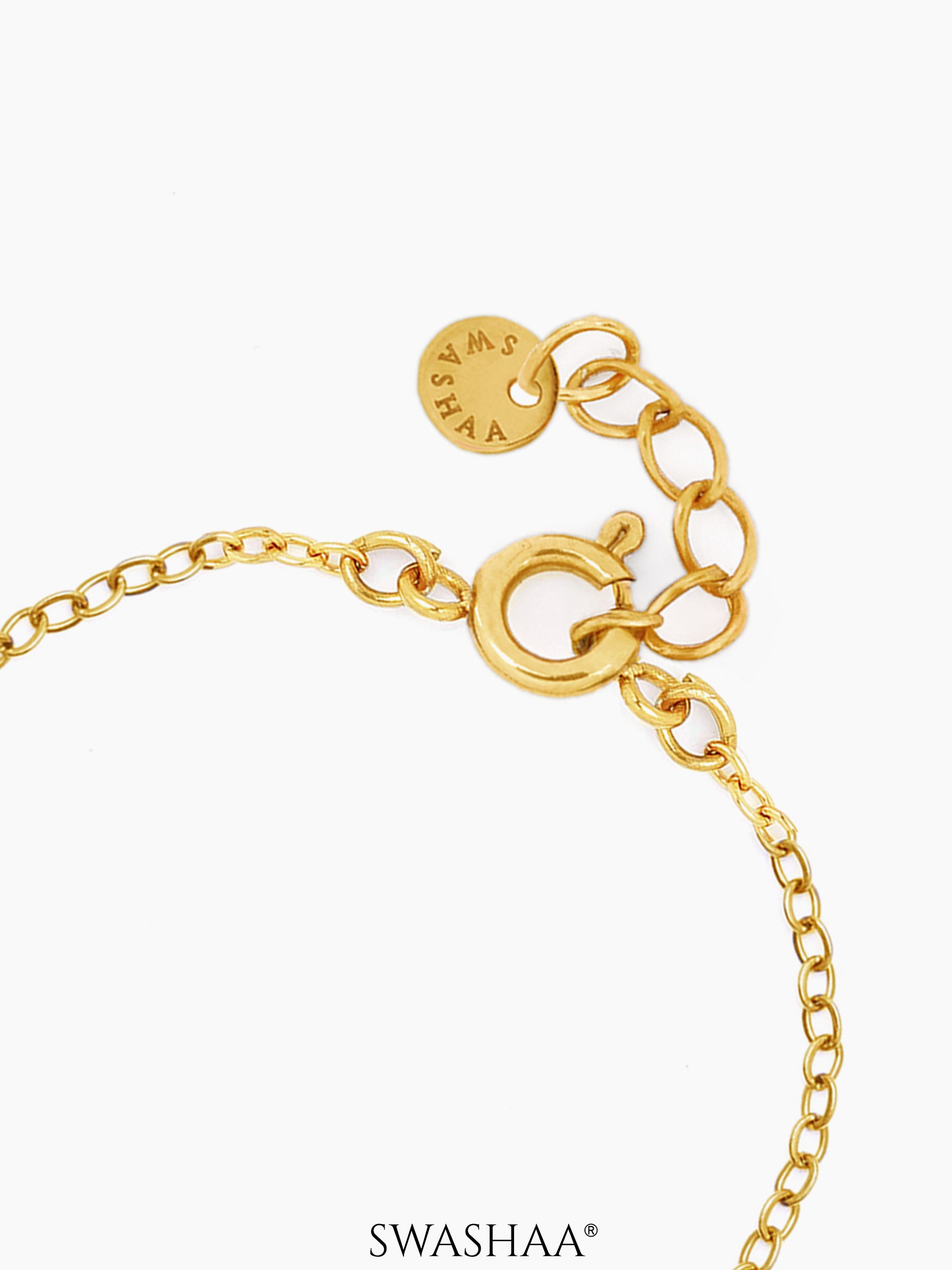 Yolo Elephant 18K Gold Plated Kid's Nazariya Bracelet