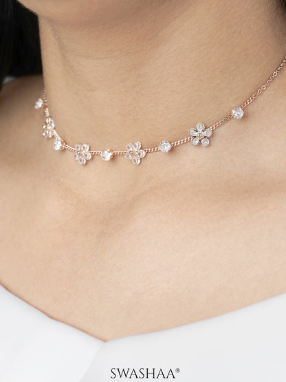 Zaaei Rosegold Plated Choker