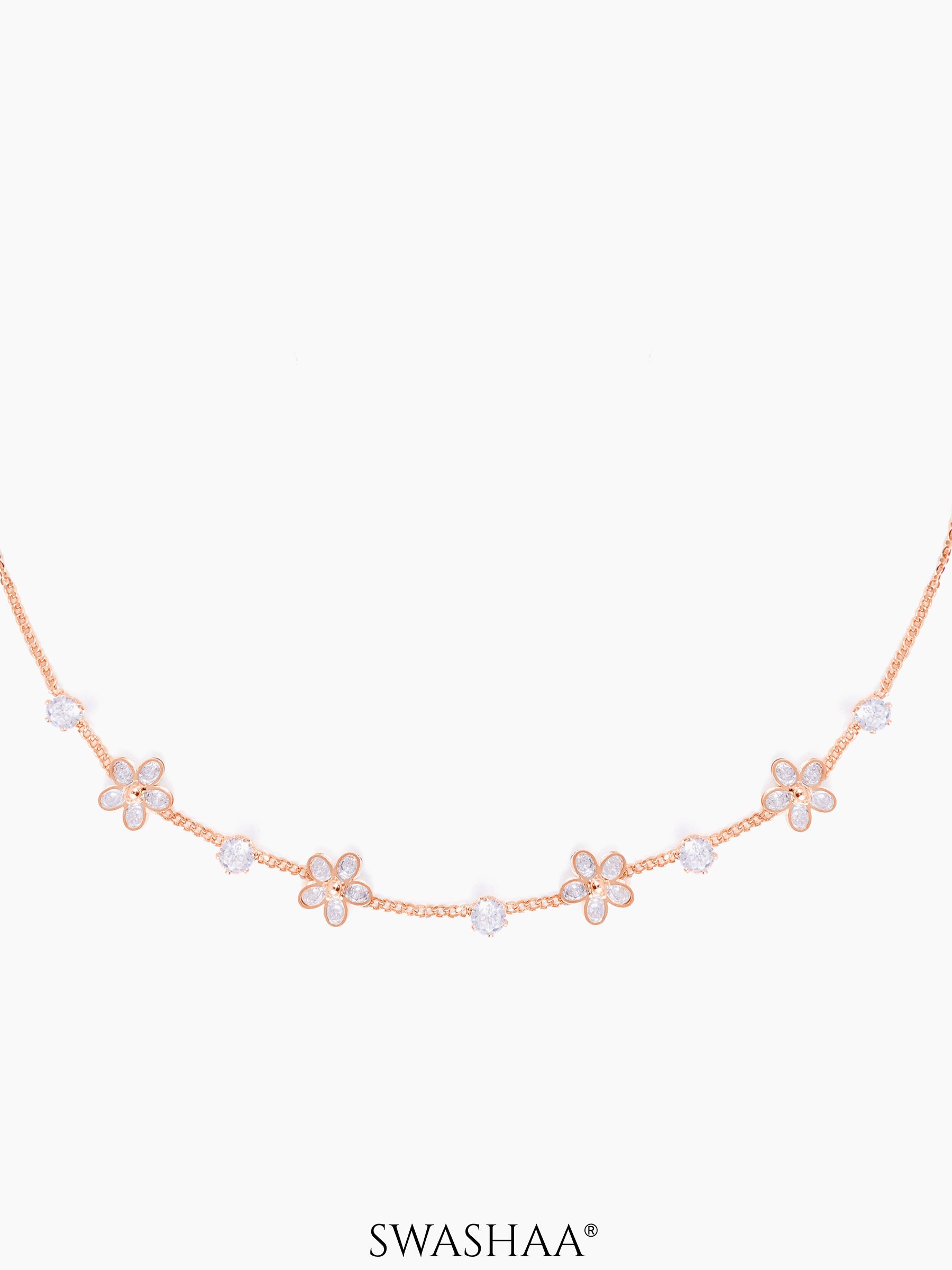 Zaaei Rosegold Plated Choker Rosegold