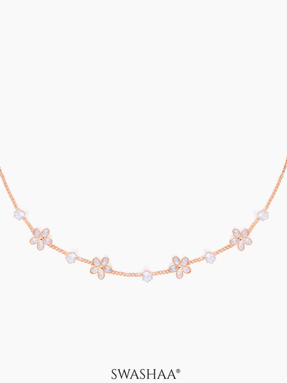 Zaaei Rosegold Plated Choker Rosegold