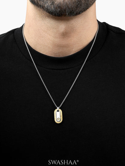 Zarvox Edge Men's Chain Pendant