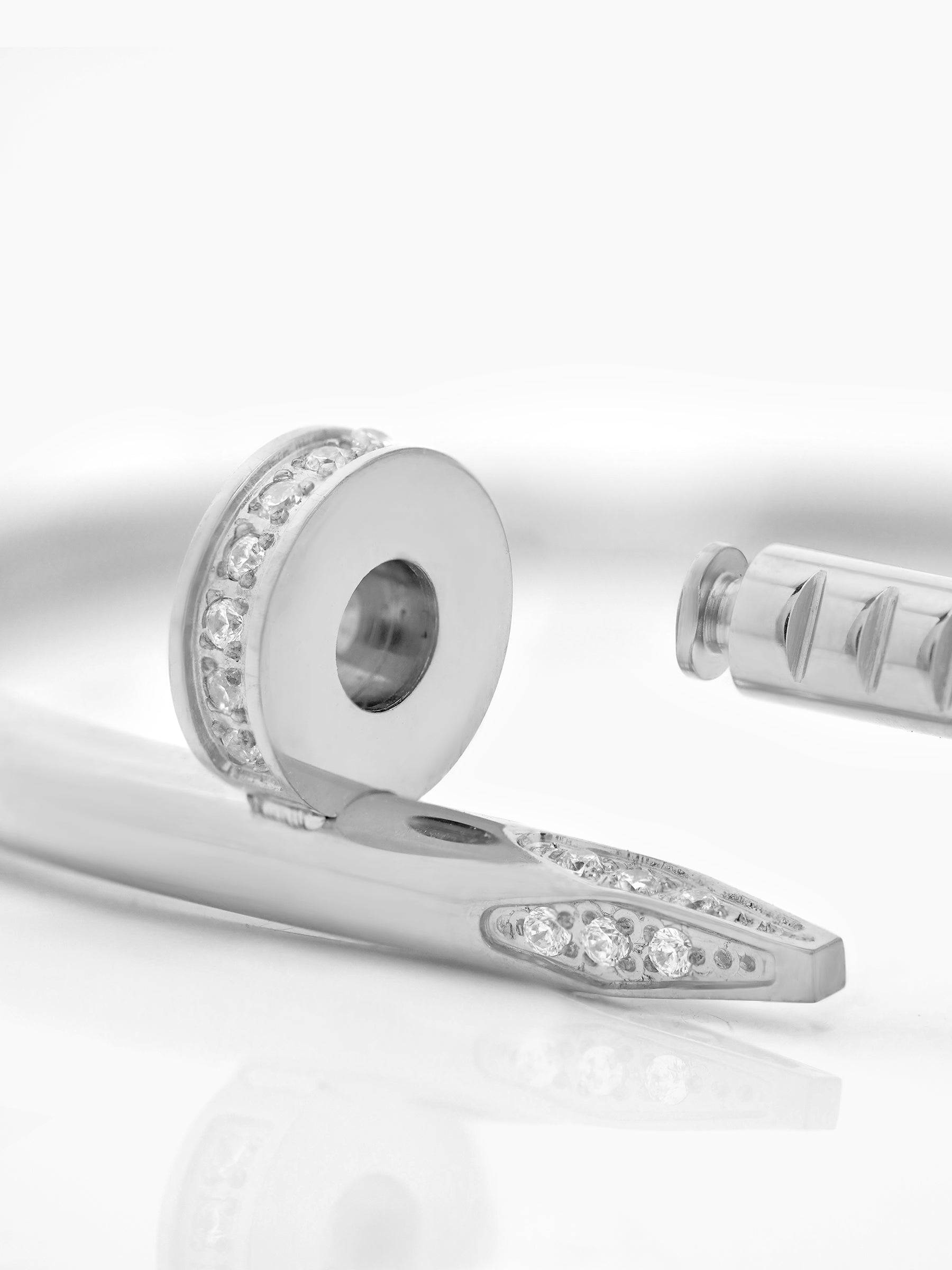 Zayden Diamond Nail Women's Bracelet