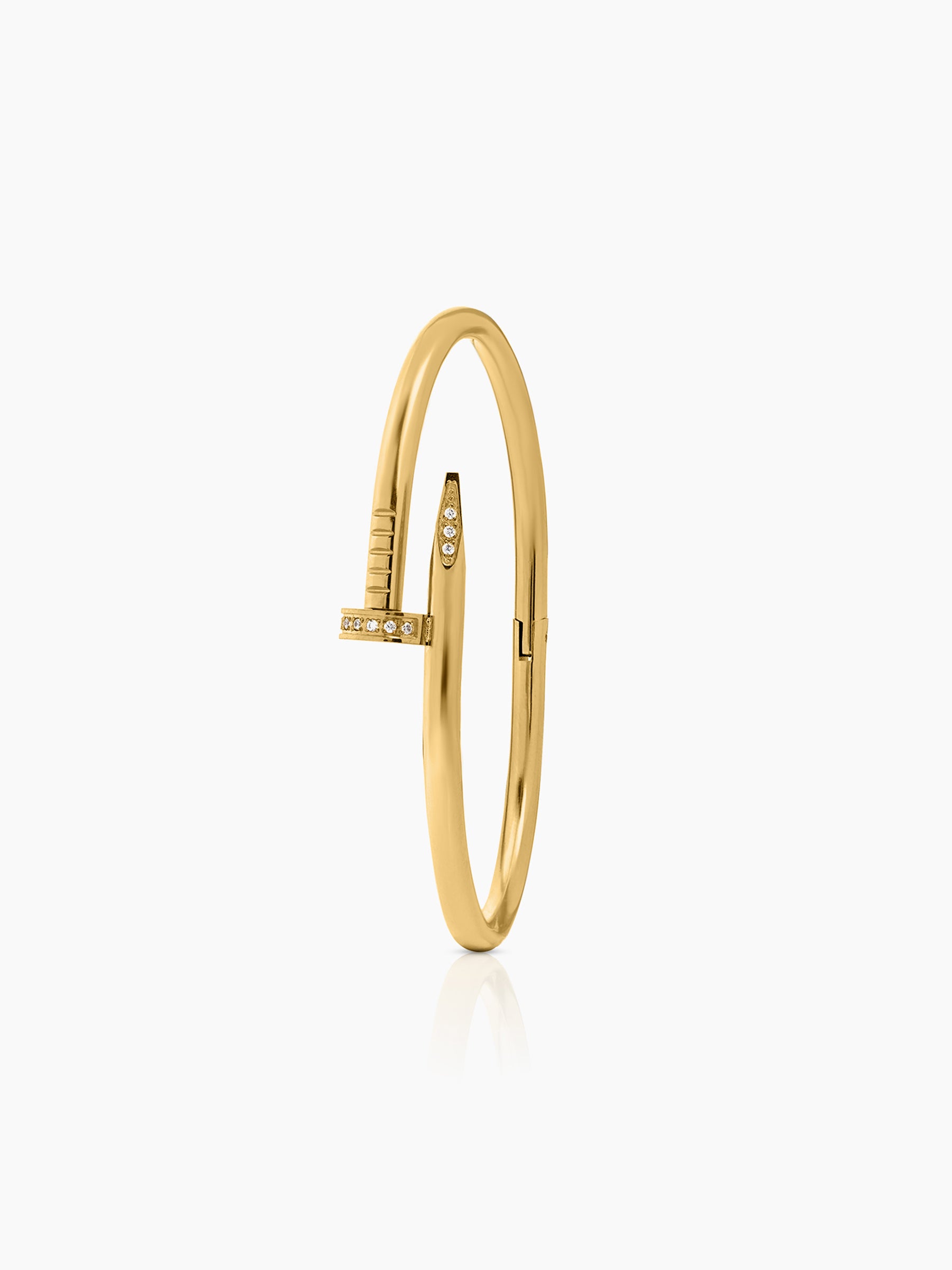 Zayden Diamond Nail Women's Bracelet