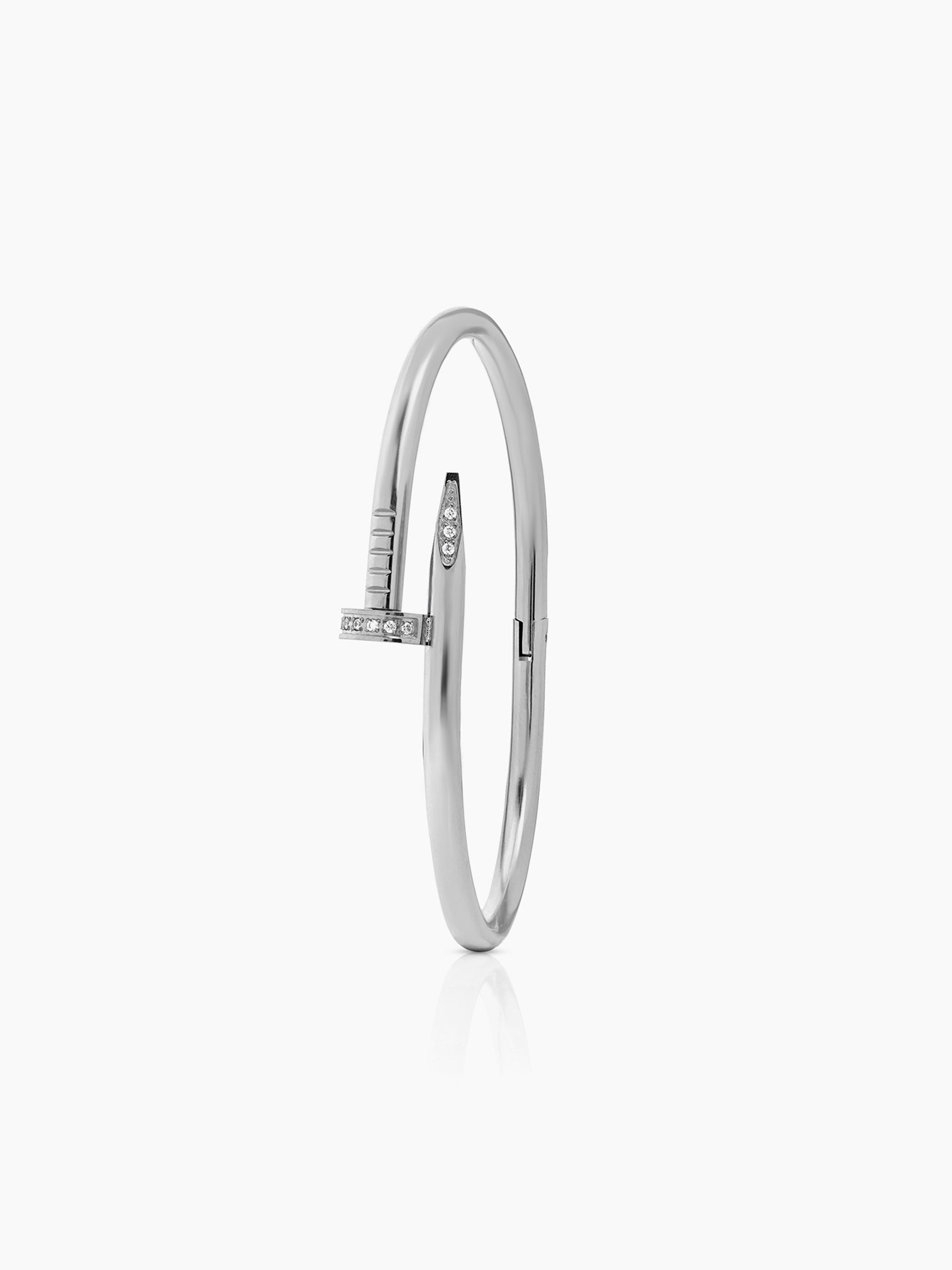 Zayden Diamond Nail Women's Bracelet