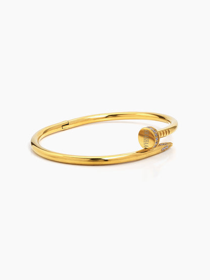Zayden Diamond Nail Women's Bracelet