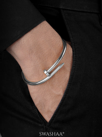 Zayden Solid Nail Men's Bracelet