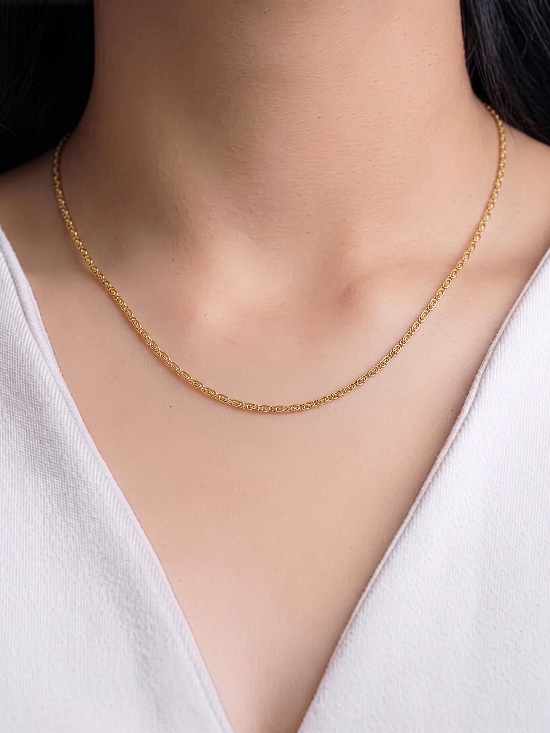Zeke 2MM Women's Chain