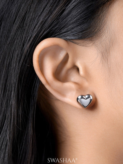 Zena Heart Women's Stud Earrings