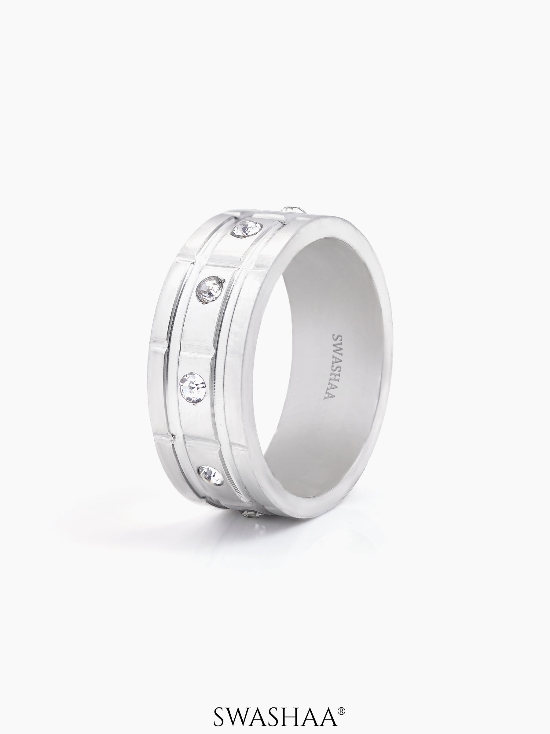Zephyr Silver Men's Ring Silver
