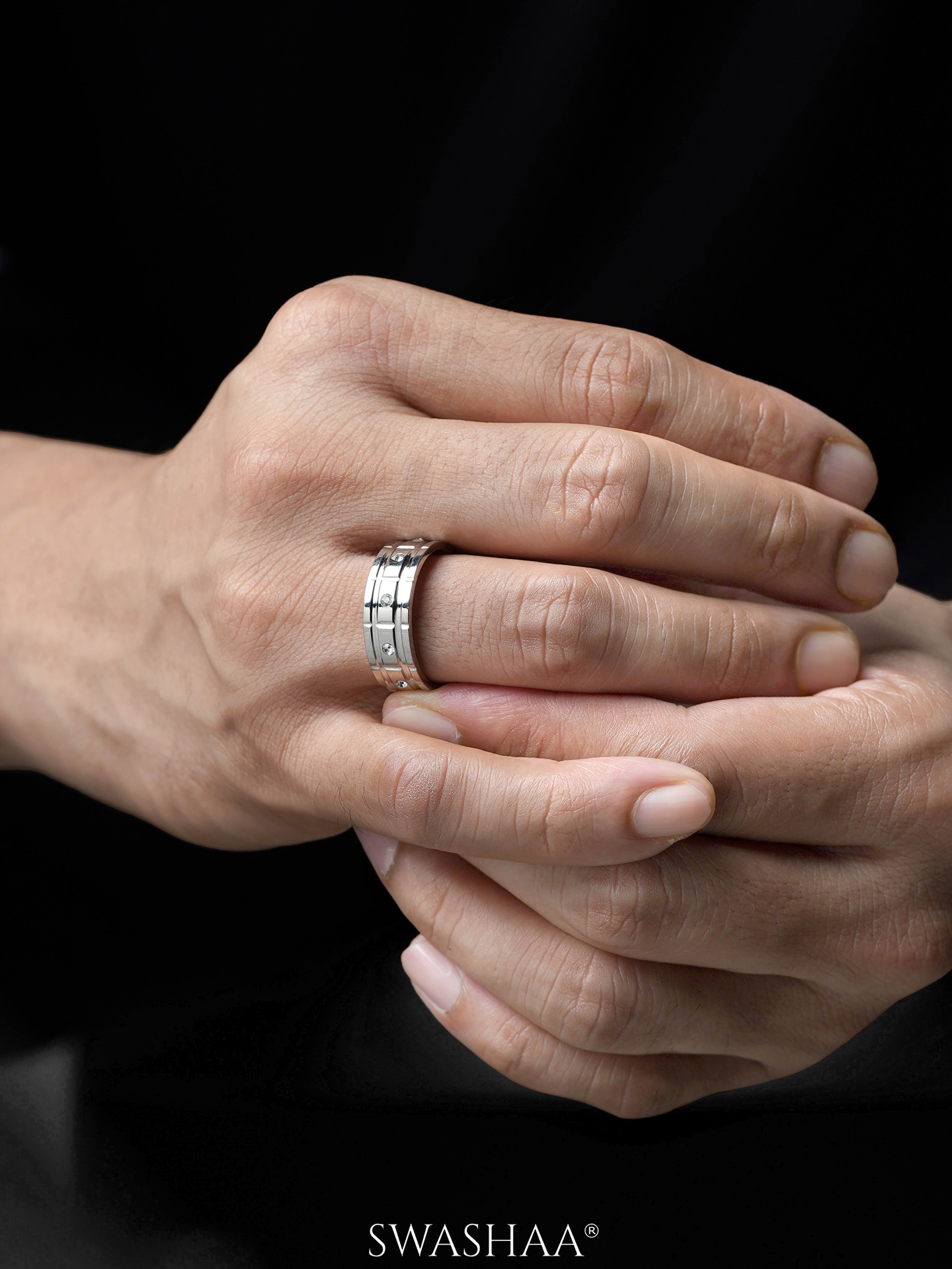 Zephyr Silver Men's Ring