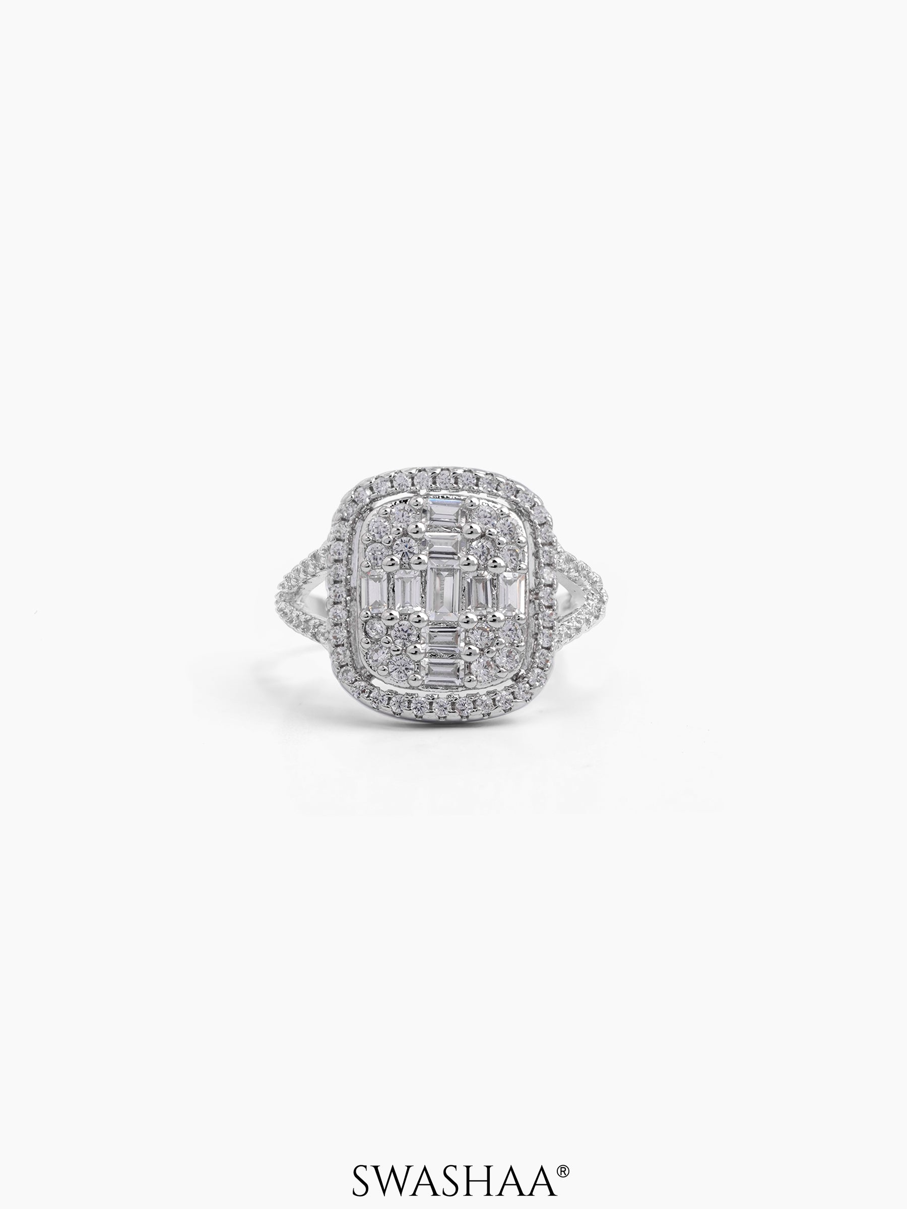 Zerina Cushion Solitaire Ring