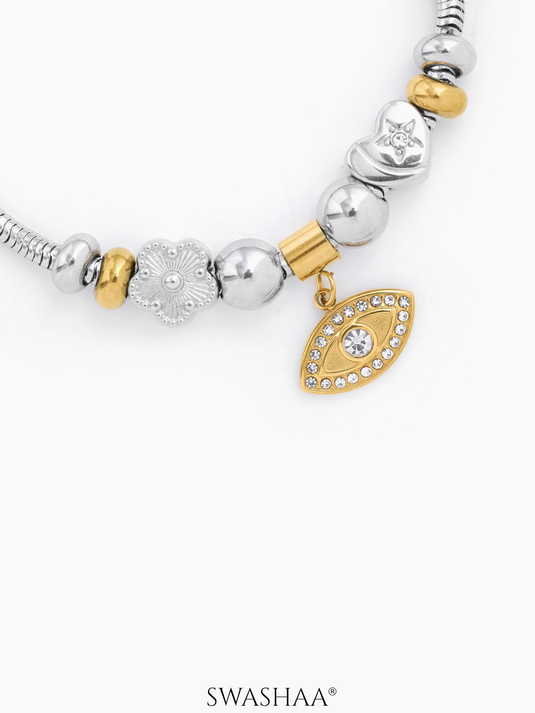 Ziaa Evil Eye Charm Bracelet