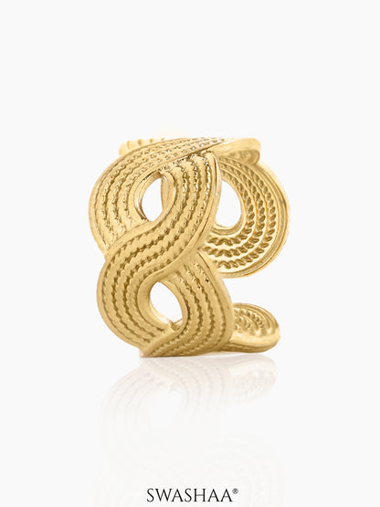 Zion 18K Gold Plated Ring