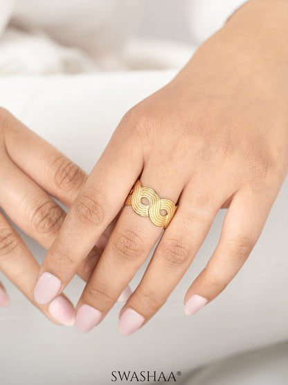 Zion 18K Gold Plated Ring