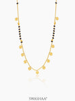 Ziva Snowflake 18K Gold Plated Mangalsutra Gold