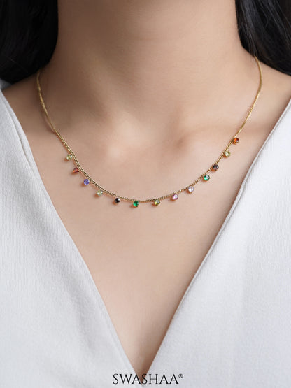 Ziya Multi Diamond Necklace