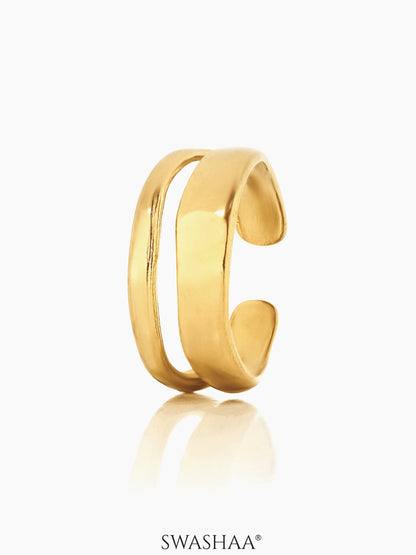 Zoey 18K Gold Plated Ring