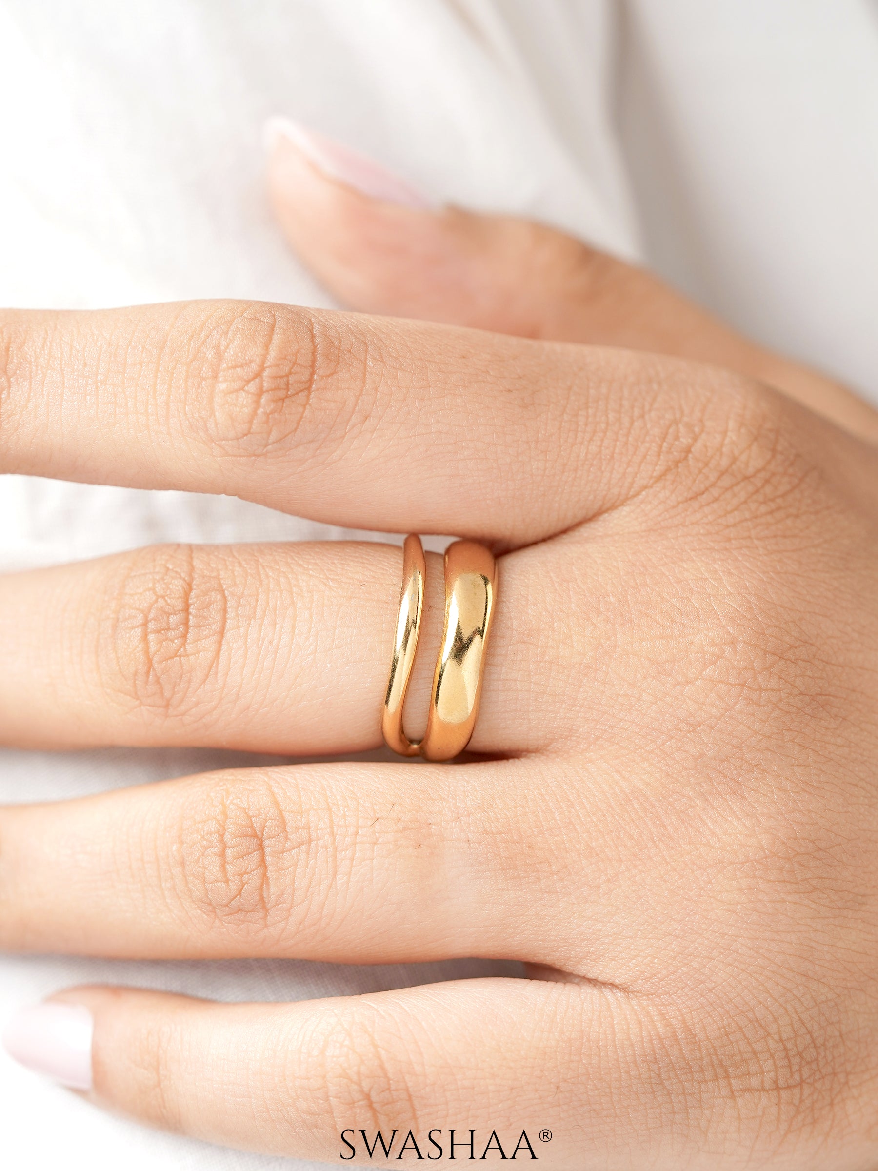 Zoey 18K Gold Plated Ring