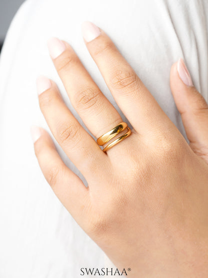 Zoey 18K Gold Plated Ring