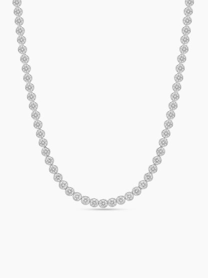 Zorin Diamond Tennis Silver Women's Chain Silver