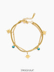 Zoya Star 18K Gold Plated Bracelet Gold