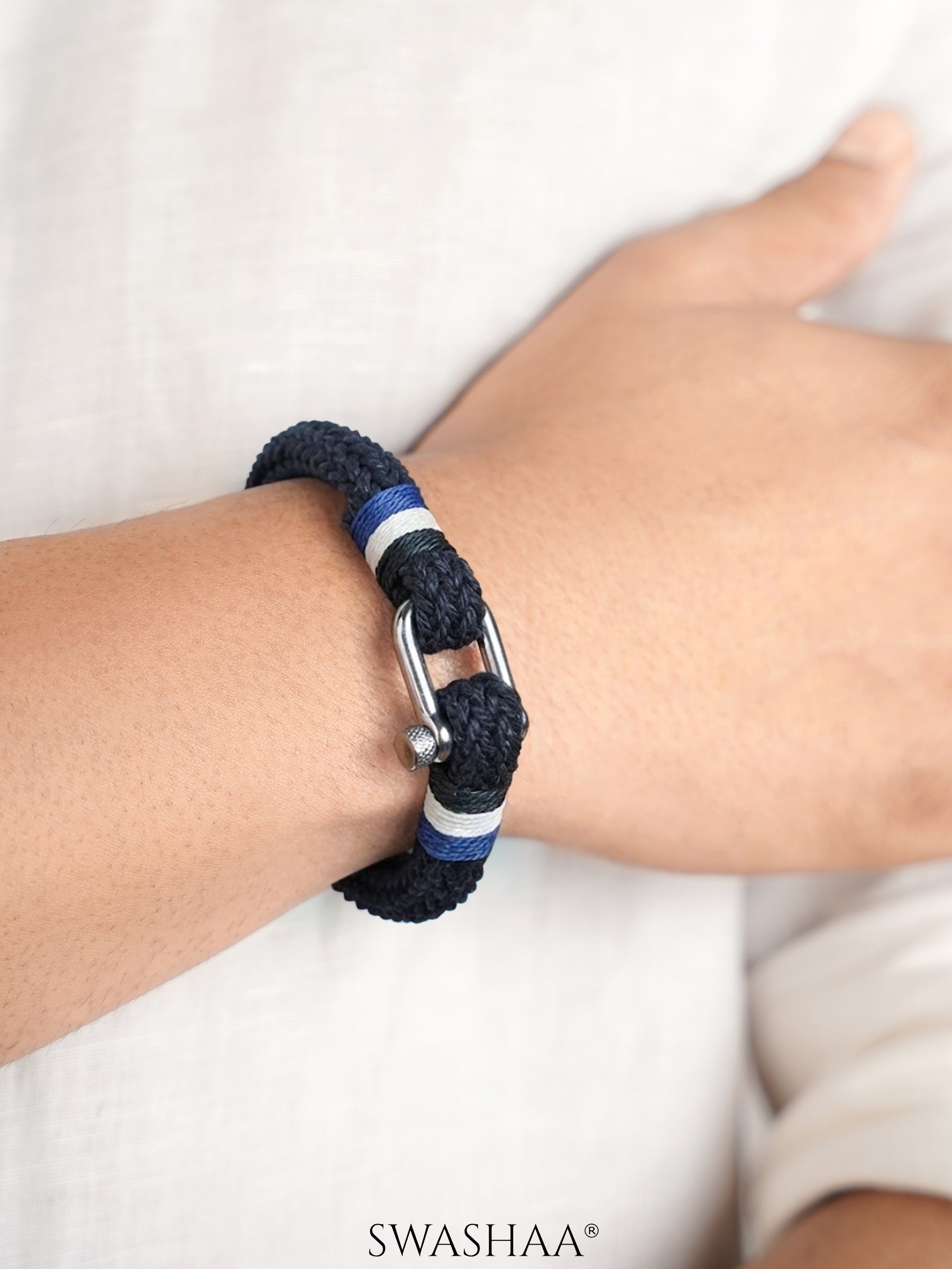 Zyren Braided Men’s Rope Bracelet