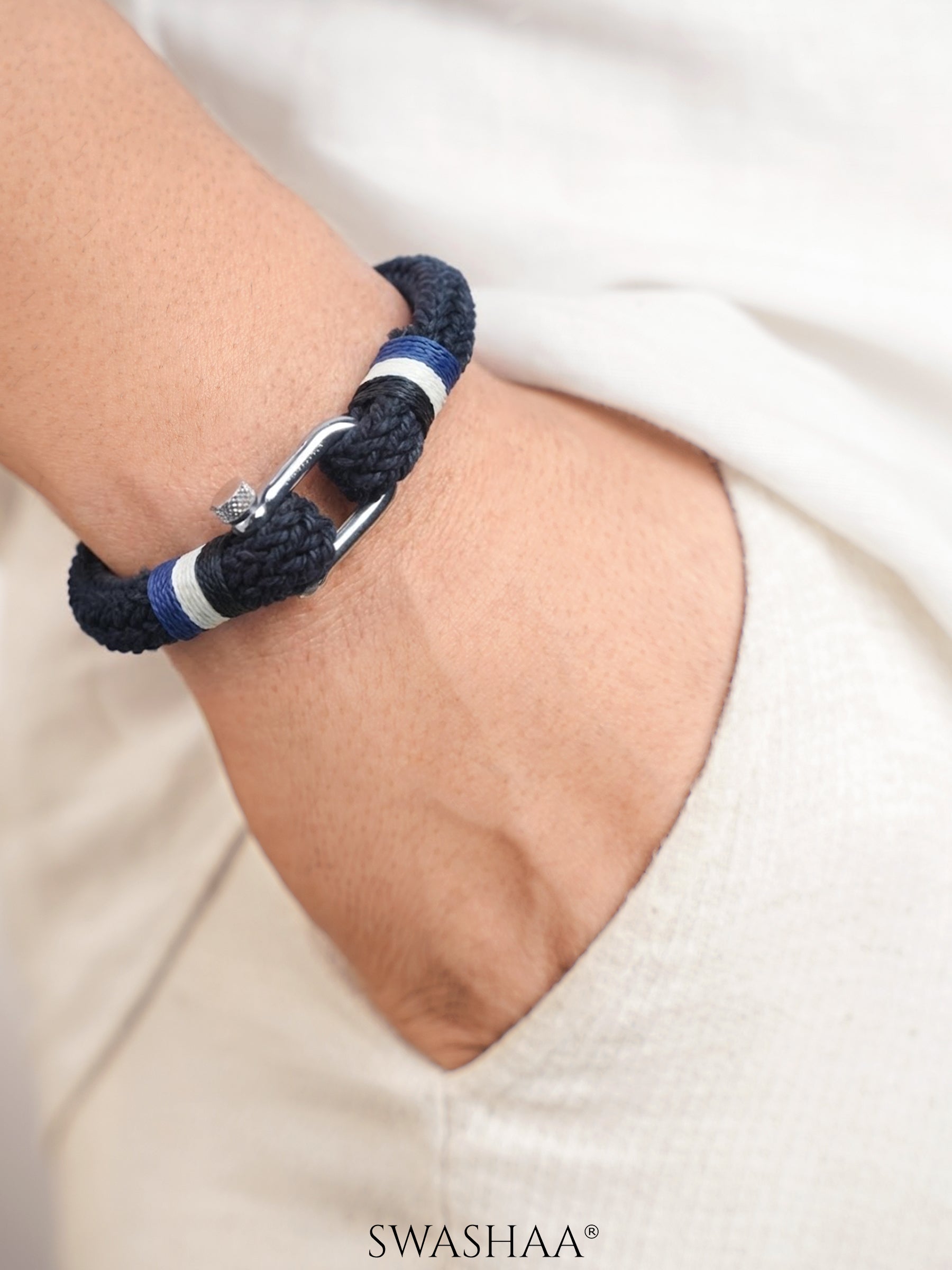 Zyren Braided Men’s Rope Bracelet